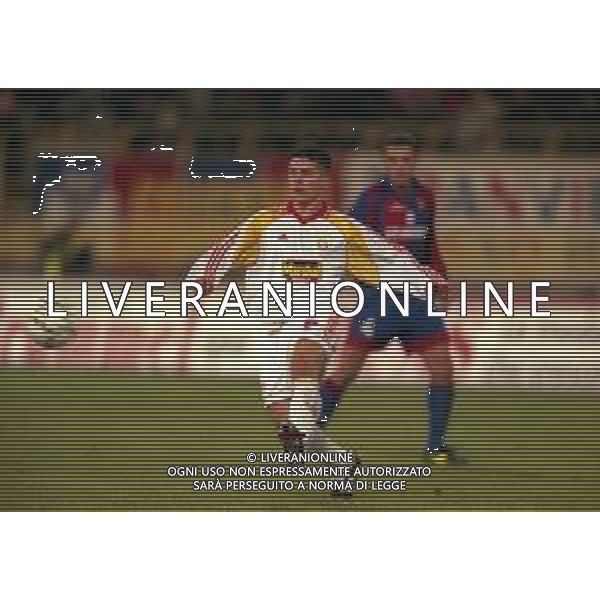 23-11-1999 BOLOGNA- COPPA UEFA BOLOGNA GALATASARAY 1-1 NELLA FOTO EMRE BELOZOGLU AG ALDO LIVERANI SAS
