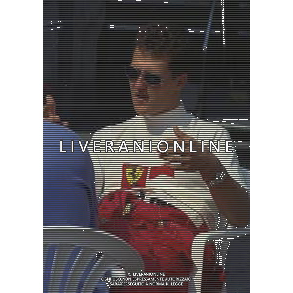 13-08-1997 MONZA-PROVE F1 GP MONZA NELLA FOTO MICHAEL SCHUMACHER AG ALDO LIVERANI SAS