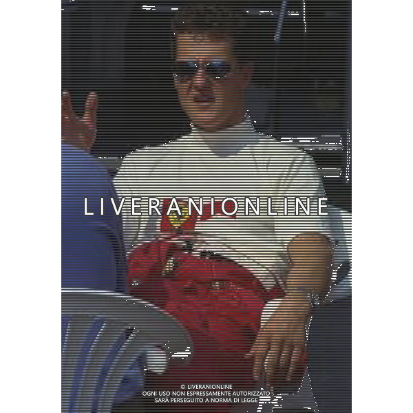 13-08-1997 MONZA-PROVE F1 GP MONZA NELLA FOTO MICHAEL SCHUMACHER AG ALDO LIVERANI SAS