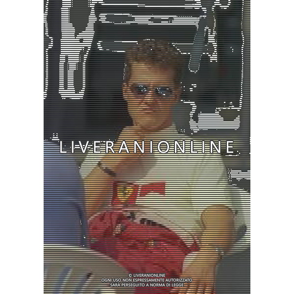 13-08-1997 MONZA-PROVE F1 GP MONZA NELLA FOTO MICHAEL SCHUMACHER AG ALDO LIVERANI SAS