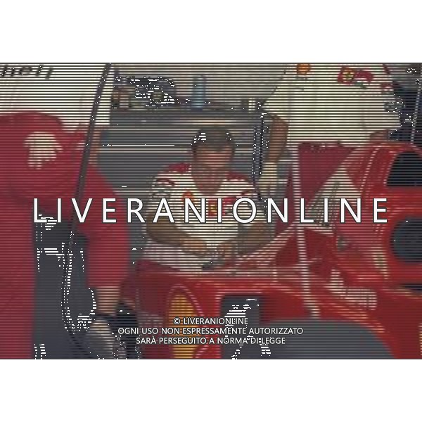 13-08-1997 MONZA-PROVE F1 GP MONZA NELLA FOTO MICHAEL SCHUMACHER AG ALDO LIVERANI SAS