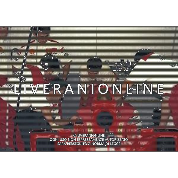 13-08-1997 MONZA-PROVE F1 GP MONZA NELLA FOTO MICHAEL SCHUMACHER AG ALDO LIVERANI SAS