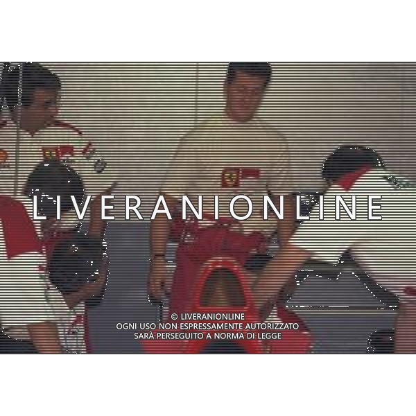 13-08-1997 MONZA-PROVE F1 GP MONZA NELLA FOTO MICHAEL SCHUMACHER AG ALDO LIVERANI SAS