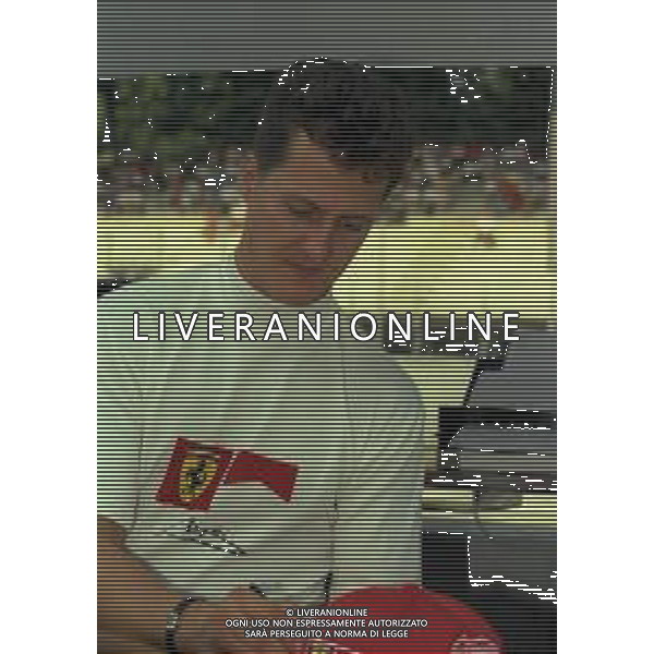 13-08-1997 MONZA-PROVE F1 GP MONZA NELLA FOTO MICHAEL SCHUMACHER AG ALDO LIVERANI SAS