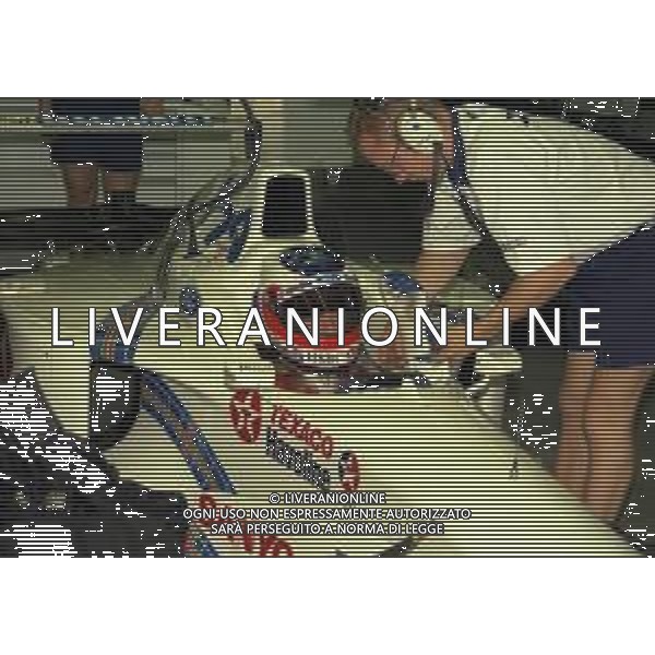 13-08-1997 MONZA-PROVE F1 GP MONZA NELLA FOTO ruben barrichello AG ALDO LIVERANI SAS