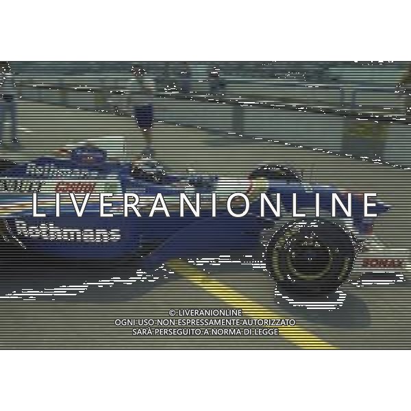 13-08-1997 MONZA-PROVE F1 GP MONZA NELLA FOTO Heinz-Harald Frentzen AG ALDO LIVERANI SAS
