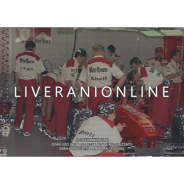 13-08-1997 MONZA-PROVE F1 GP MONZA NELLA FOTO MICHAEL SCHUMACHER AG ALDO LIVERANI SAS