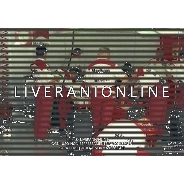 13-08-1997 MONZA-PROVE F1 GP MONZA NELLA FOTO MICHAEL SCHUMACHER AG ALDO LIVERANI SAS