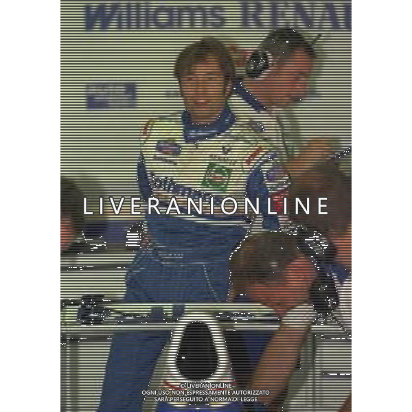13-08-1997 MONZA-PROVE F1 GP MONZA NELLA FOTO Heinz-Harald Frentzen AG ALDO LIVERANI SAS