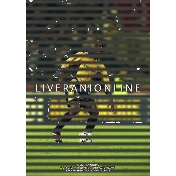 20-04-1999 BOLOGNA COPPA UEFA SEMIFINALE DI RITORNO BOLOGNA -MARSIGLIA 1-1 NELLA FOTO CYRIL DOMOROUD AG ALDO LIVERANI SAS