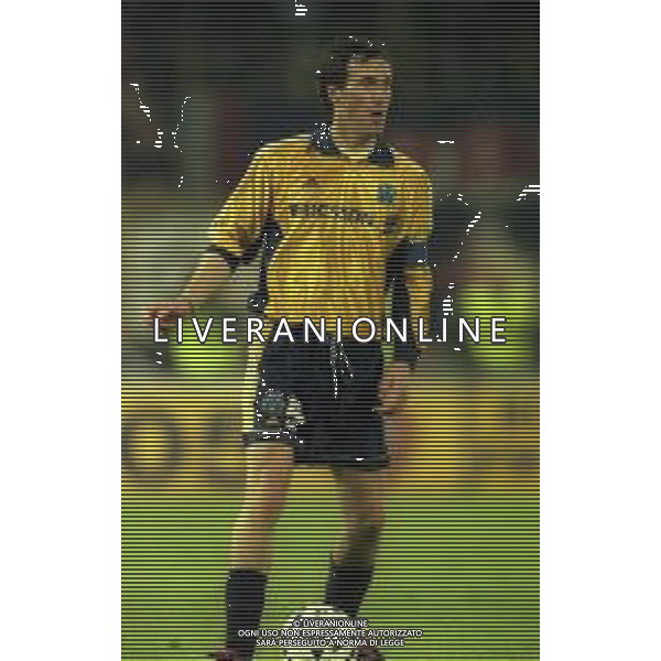20-04-1999 BOLOGNA COPPA UEFA SEMIFINALE DI RITORNO BOLOGNA -MARSIGLIA 1-1 NELLA FOTO LAURENT BLANC AG ALDO LIVERANI SAS