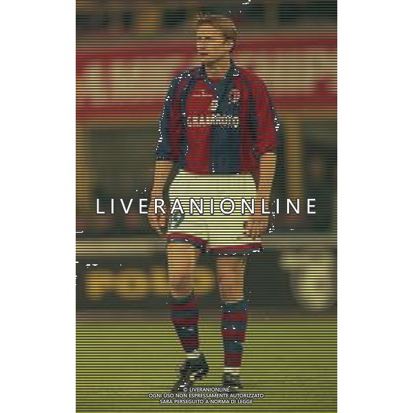 20-04-1999 BOLOGNA COPPA UEFA SEMIFINALE DI RITORNO BOLOGNA -MARSIGLIA 1-1 NELLA FOTO KENNET ANDERSSON AG ALDO LIVERANI SAS