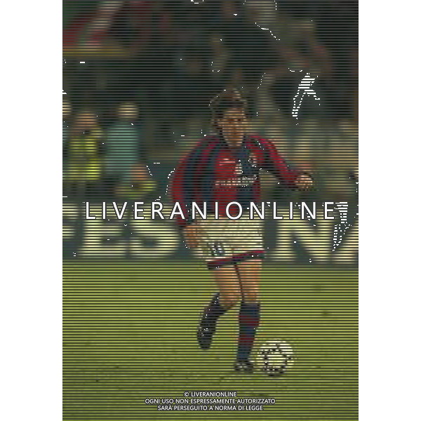 20-04-1999 BOLOGNA COPPA UEFA SEMIFINALE DI RITORNO BOLOGNA -MARSIGLIA 1-1 NELLA FOTO GIUSEPPE SIGNORI AG ALDO LIVERANI SAS