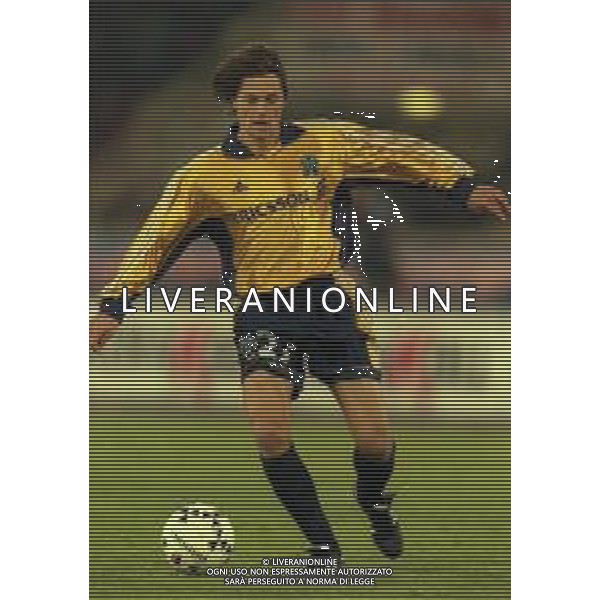 20-04-1999 BOLOGNA COPPA UEFA SEMIFINALE DI RITORNO BOLOGNA -MARSIGLIA 1-1 NELLA FOTO DANIEL BRAVO AG ALDO LIVERANI SAS