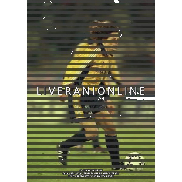 20-04-1999 BOLOGNA COPPA UEFA SEMIFINALE DI RITORNO BOLOGNA -MARSIGLIA 1-1 NELLA FOTO DANIEL BRAVO AG ALDO LIVERANI SAS