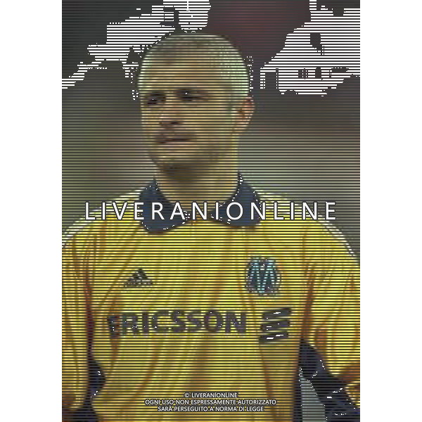 20-04-1999 BOLOGNA COPPA UEFA SEMIFINALE DI RITORNO BOLOGNA -MARSIGLIA 1-1 NELLA FOTO FABRIZIO RAVANELLI AG ALDO LIVERANI SAS