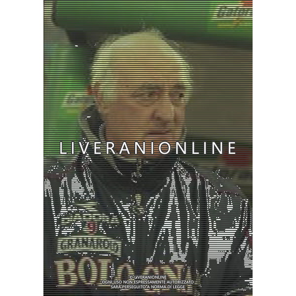 20-04-1999 BOLOGNA COPPA UEFA SEMIFINALE DI RITORNO BOLOGNA -MARSIGLIA 1-1 NELLA FOTO CARLO MAZZONE ALLENATORE BOLOGNA AG ALDO LIVERANI SAS