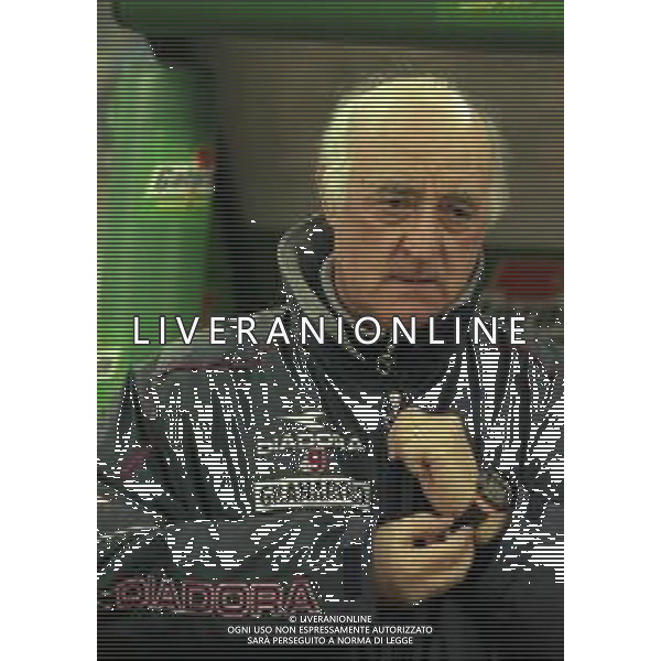 20-04-1999 BOLOGNA COPPA UEFA SEMIFINALE DI RITORNO BOLOGNA -MARSIGLIA 1-1 NELLA FOTO CARLO MAZZONE ALLENATORE BOLOGNA AG ALDO LIVERANI SAS