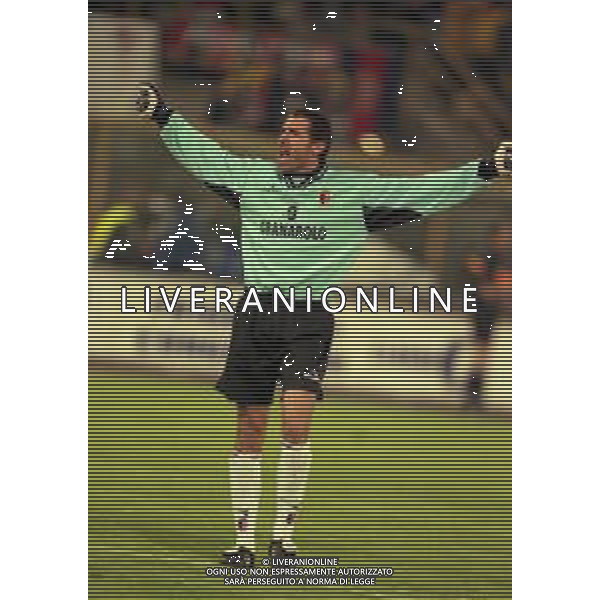 20-04-1999 BOLOGNA COPPA UEFA SEMIFINALE DI RITORNO BOLOGNA -MARSIGLIA 1-1 NELLA FOTO FRANCESCO ANTONIOLI AG ALDO LIVERANI SAS