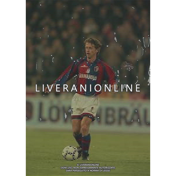 20-04-1999 BOLOGNA COPPA UEFA SEMIFINALE DI RITORNO BOLOGNA -MARSIGLIA 1-1 NELLA FOTO GIANCARLO MAROCCHI AG ALDO LIVERANI SAS