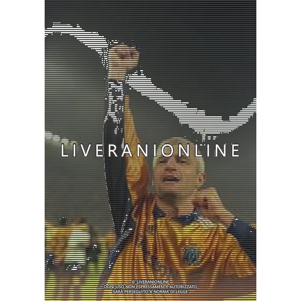 20-04-1999 BOLOGNA COPPA UEFA SEMIFINALE DI RITORNO BOLOGNA -MARSIGLIA 1-1 NELLA FOTO FABRIZIO RAVANELLI AG ALDO LIVERANI SAS