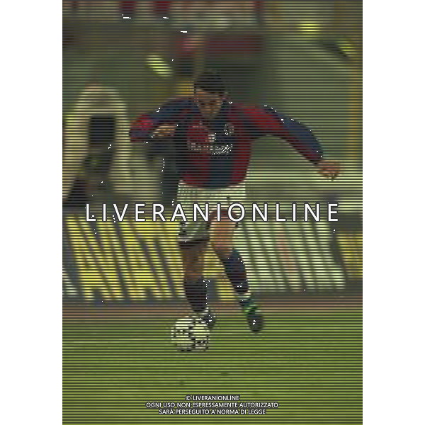 20-04-1999 BOLOGNA COPPA UEFA SEMIFINALE DI RITORNO BOLOGNA -MARSIGLIA 1-1 NELLA FOTO ALESSANDRO RINALDI AG ALDO LIVERANI SAS