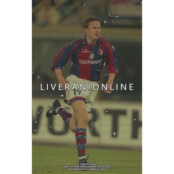 20-04-1999 BOLOGNA COPPA UEFA SEMIFINALE DI RITORNO BOLOGNA -MARSIGLIA 1-1 NELLA FOTO KENNET ANDERSSON AG ALDO LIVERANI SAS