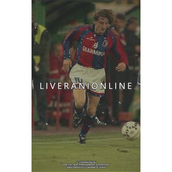 20-04-1999 BOLOGNA COPPA UEFA SEMIFINALE DI RITORNO BOLOGNA -MARSIGLIA 1-1 NELLA FOTO GIUSEPPE SIGNORI AG ALDO LIVERANI SAS