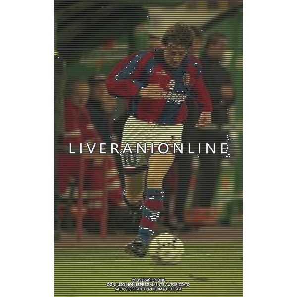 20-04-1999 BOLOGNA COPPA UEFA SEMIFINALE DI RITORNO BOLOGNA -MARSIGLIA 1-1 NELLA FOTO GIUSEPPE SIGNORI AG ALDO LIVERANI SAS