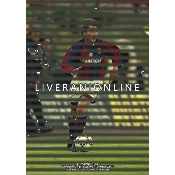 20-04-1999 BOLOGNA COPPA UEFA SEMIFINALE DI RITORNO BOLOGNA -MARSIGLIA 1-1 NELLA FOTO GIANCARLO MAROCCHI AG ALDO LIVERANI SAS