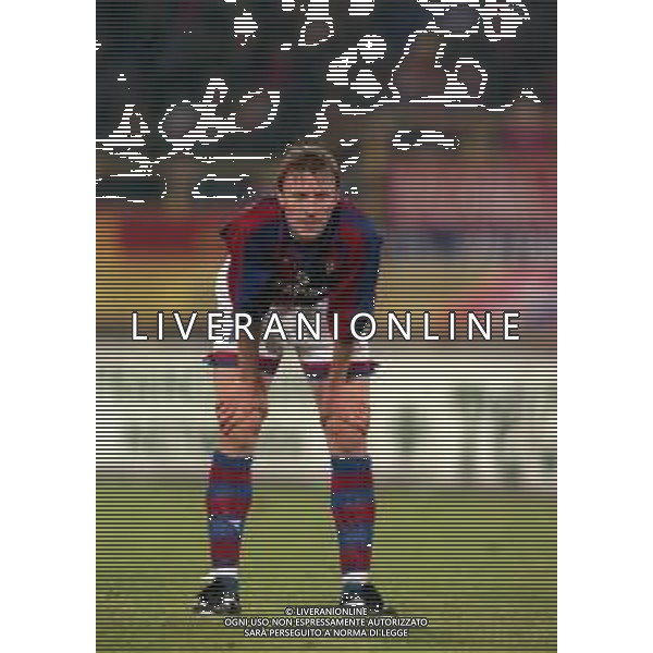 20-04-1999 BOLOGNA COPPA UEFA SEMIFINALE DI RITORNO BOLOGNA -MARSIGLIA 1-1 NELLA FOTO KENNET ANDERSSON AG ALDO LIVERANI SAS