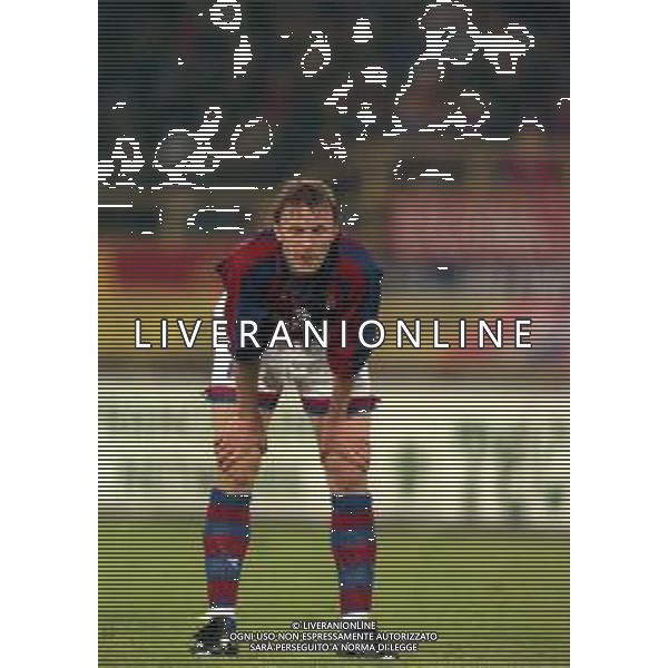 20-04-1999 BOLOGNA COPPA UEFA SEMIFINALE DI RITORNO BOLOGNA -MARSIGLIA 1-1 NELLA FOTO KENNET ANDERSSON AG ALDO LIVERANI SAS