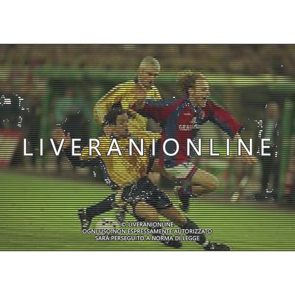 20-04-1999 BOLOGNA COPPA UEFA SEMIFINALE DI RITORNO BOLOGNA -MARSIGLIA 1-1 NELLA FOTO DAVIDE FONTOLAN AG ALDO LIVERANI SAS