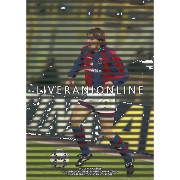 20-04-1999 BOLOGNA COPPA UEFA SEMIFINALE DI RITORNO BOLOGNA -MARSIGLIA 1-1 NELLA FOTO GIUSEPPE SIGNORI AG ALDO LIVERANI SAS