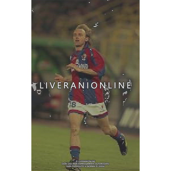 20-04-1999 BOLOGNA COPPA UEFA SEMIFINALE DI RITORNO BOLOGNA -MARSIGLIA 1-1 NELLA FOTO DAVIDE FONTOLAN AG ALDO LIVERANI SAS