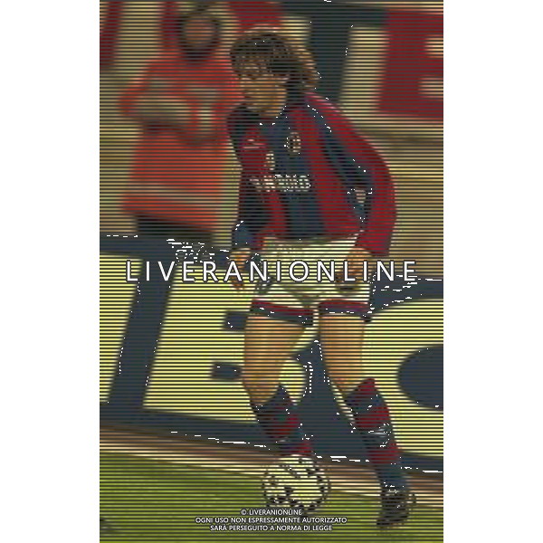 20-04-1999 BOLOGNA COPPA UEFA SEMIFINALE DI RITORNO BOLOGNA -MARSIGLIA 1-1 NELLA FOTO GIUSEPPE SIGNORI AG ALDO LIVERANI SAS