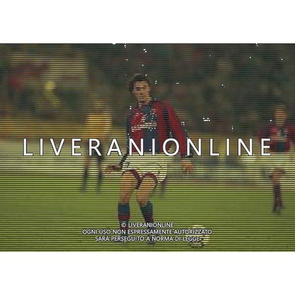 20-04-1999 BOLOGNA COPPA UEFA SEMIFINALE DI RITORNO BOLOGNA -MARSIGLIA 1-1 NELLA FOTO JONATHAN BINOTTO AG ALDO LIVERANI SAS