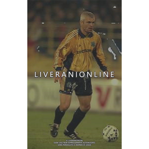 20-04-1999 BOLOGNA COPPA UEFA SEMIFINALE DI RITORNO BOLOGNA -MARSIGLIA 1-1 NELLA FOTO FABRIZIO RAVANELLI AG ALDO LIVERANI SAS