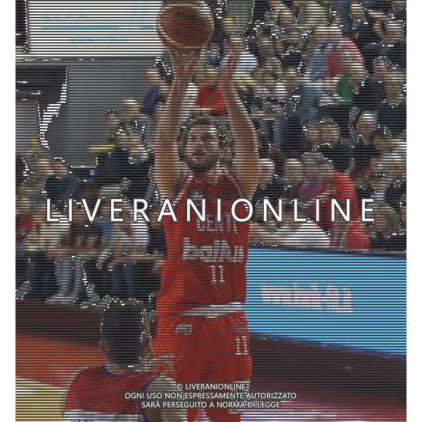 IMOLA 23 12 2018 LE NATURELLE-CENTO NELLA FOTO GASPARIN GIOVANNI CENTO BASKET FOTO GIANNI SANNA-AG ALDO LIVERANI SAS