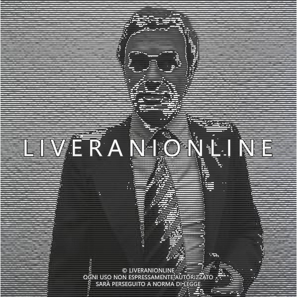 1974 RIENTRO DELLA NAZIONALE ITALIANA DAI CAMPIONATI DEL MONDO GERMANIA 74 CONFERENZA STAMPA DI ITALO ALLODI E FRANCO CARRARO NELLA FOTO ITALO ALLODI AG ALDO LIVERANI SAS