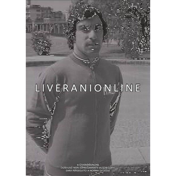 1974 COVERCIANO RADUNO NAZIONALE ITALIANA DI CALCIO NELLA FOTO BRUNO BEATRICE AG ALDO LIVERANI SAS