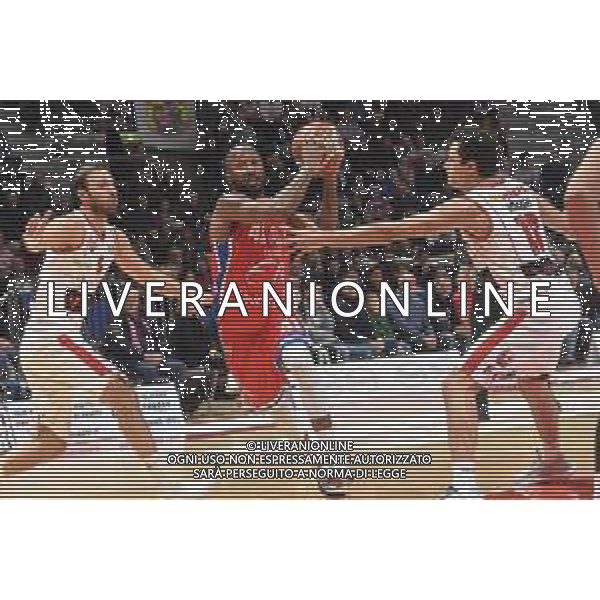 Fortitudo Bologna - Unieuro Forli\' 97-95 Campionato Basket Serie A2 PalaDozza 23.12.2018 nella foto Kenny Hasbrouck ©OPTIMAFOTO / AGENZIA ALDO LIVERANI SAS