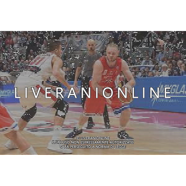 Fortitudo Bologna - Unieuro Forli\' 97-95 Campionato Basket Serie A2 PalaDozza 23.12.2018 nella foto Maarten Leunen ©OPTIMAFOTO / AGENZIA ALDO LIVERANI SAS