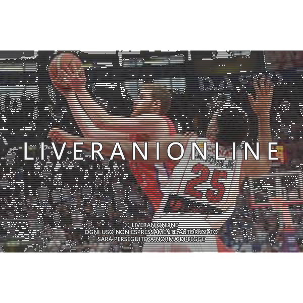 Fortitudo Bologna - Unieuro Forli\' 97-95 Campionato Basket Serie A2 PalaDozza 23.12.2018 nella foto Giovanni Pini ©OPTIMAFOTO / AGENZIA ALDO LIVERANI SAS
