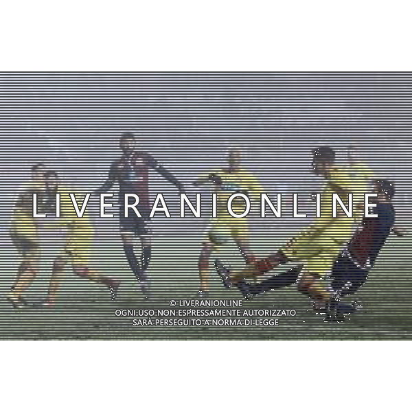 IMOLA 26 DICEMBRE 2018 IMOLESE CALCIO RAVENNA CALCIO NELLA FOTO CHECCHI IMOLESE E PELLIZZARI RAVENNA FOTO GIANNI SANNA-AG ALDO LIVERANI SAS