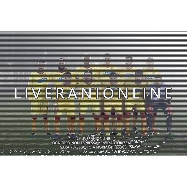IMOLA 26 DICEMBRE 2018 IMOLESE CALCIO RAVENNA CALCIO NELLA FOTO FORMAZIONE RAVENNA CALCIO FOTO GIANNI SANNA-AG ALDO LIVERANI SAS