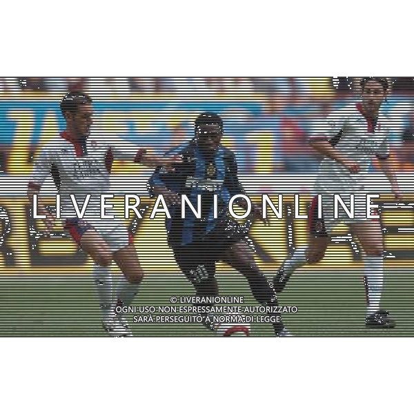 Inter - Cagliari Semifinale di ritorno di Coppa Italia Tim cup 18/05/2005 nella foto obafemi martins ph arcaini/agenzia aldo liverani
