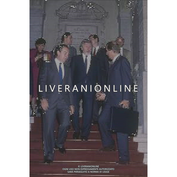 SOVRANI REALI DEL BELGIO - RETROSPETTIVA Nella foto ALBERTO II PRINCIPE DI LIEGI nel 1988 con Paolo Pillitteri sindaco milano ©ARCHIVIO Giovanni Liverani / DFP / AG. ALDO LIVERANI SAS - ITALY ONLY EDITORIAL USE ONLY