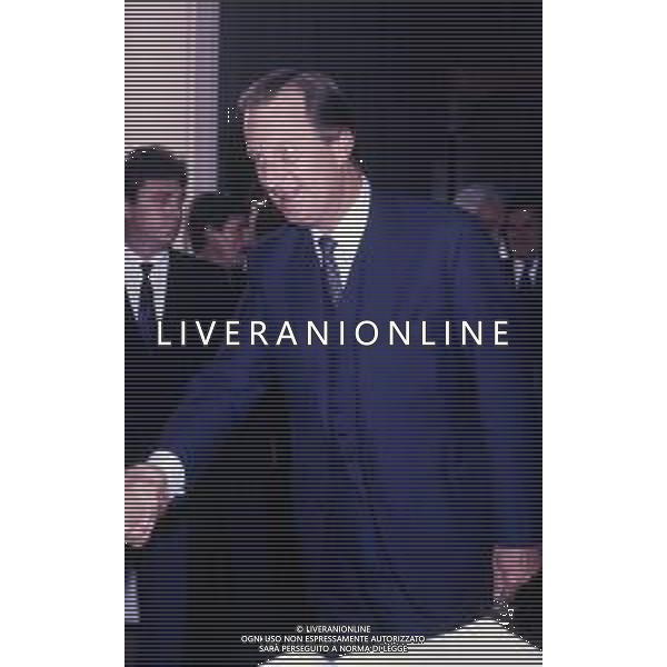 SOVRANI REALI DEL BELGIO - RETROSPETTIVA Nella foto ALBERTO II PRINCIPE DI LIEGI nel 1988 ©ARCHIVIO Giovanni Liverani / DFP / AG. ALDO LIVERANI SAS - ITALY ONLY EDITORIAL USE ONLY