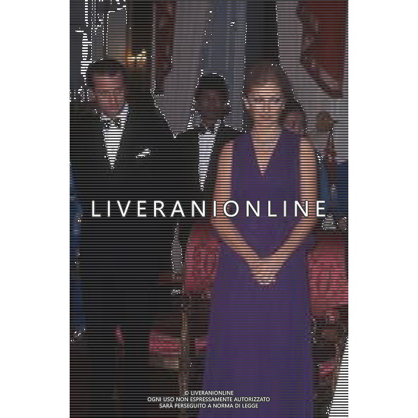SOVRANI REALI DEL BELGIO - RETROSPETTIVA Nella foto Paola Ruffo di Calabria Principessa Liegi con il marito principe Alberto II ©ARCHIVIO Giovanni Liverani / DFP / AG. ALDO LIVERANI SAS - ITALY ONLY EDITORIAL USE ONLY